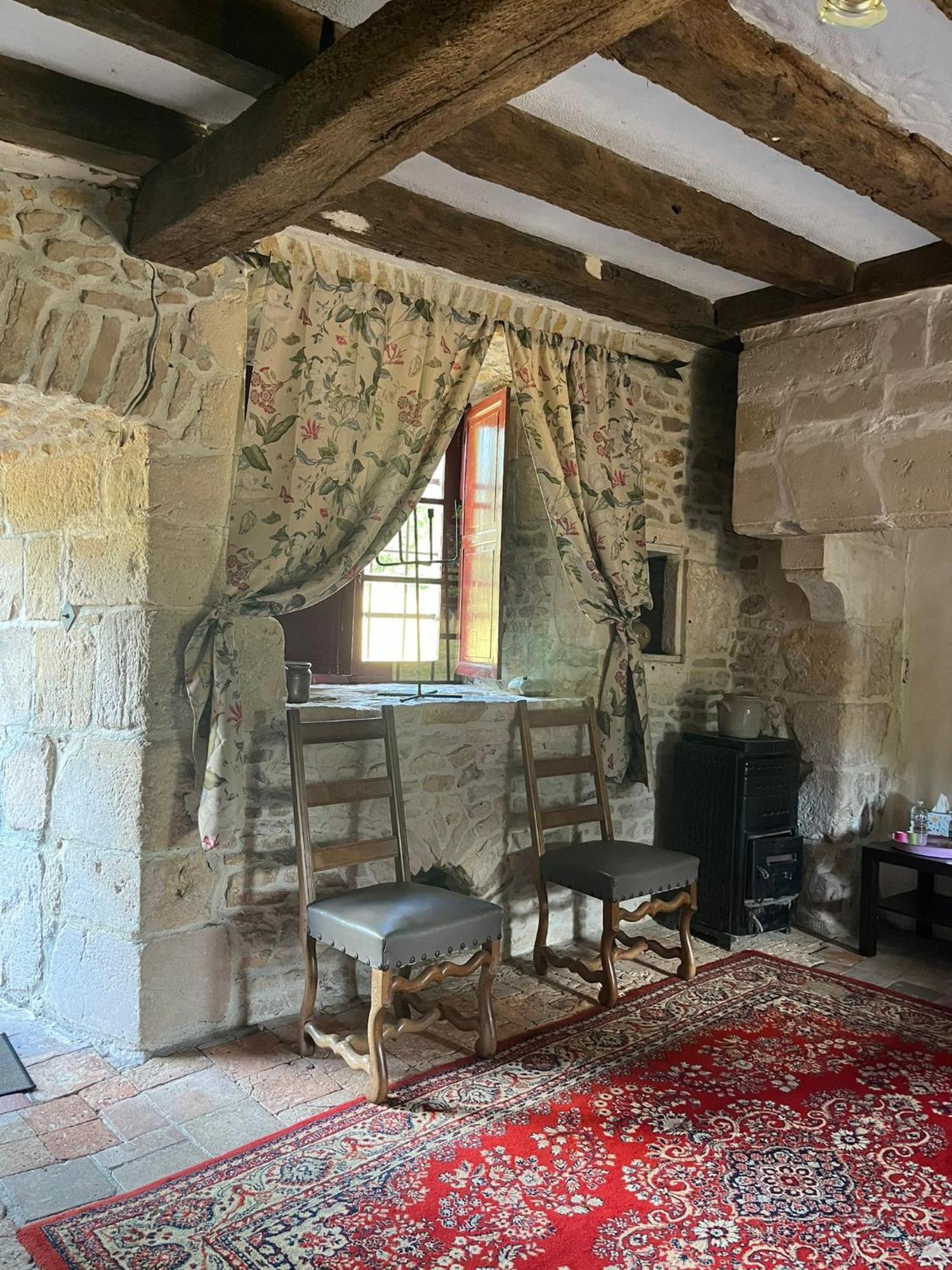 Chambre Dans Tour Du 15Eme Siecle Mauvieres Exterior foto