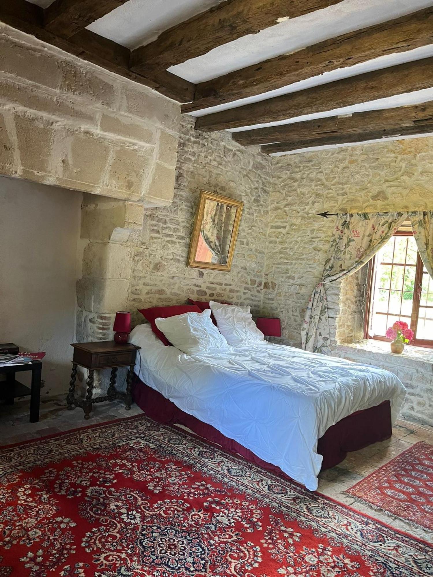 Chambre Dans Tour Du 15Eme Siecle Mauvieres Exterior foto