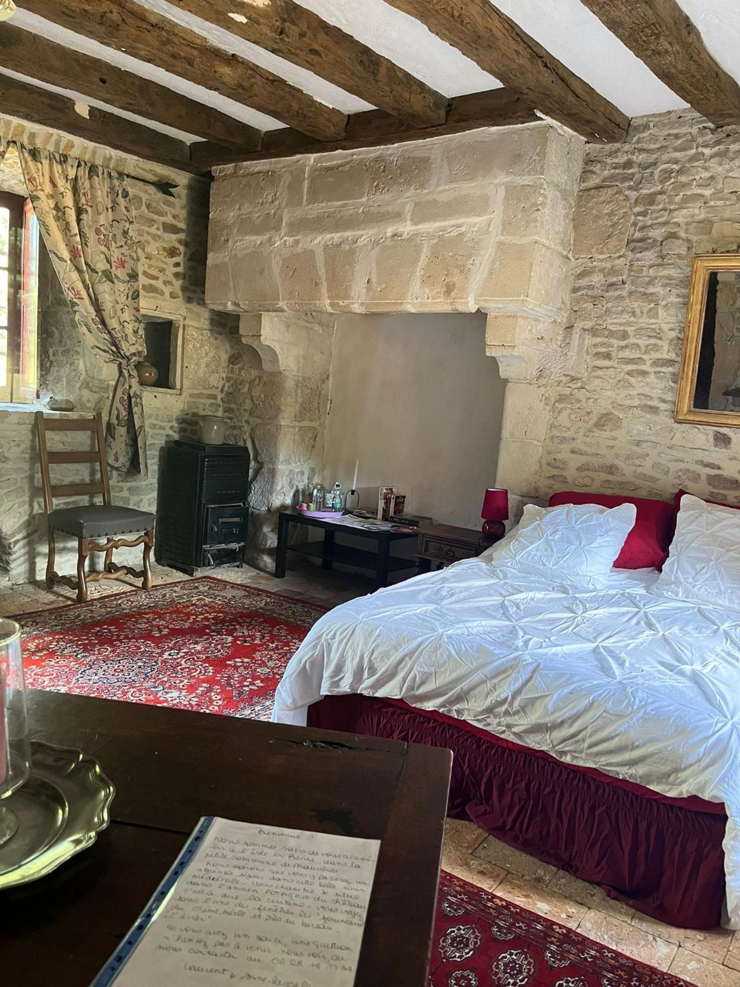 Chambre Dans Tour Du 15Eme Siecle Mauvieres Exterior foto